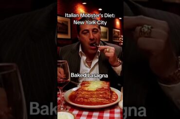 Italian Mobster's Diet: #eatyourhistory