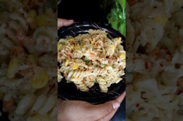 Creamy White Pasta Recipe in Minutes | Easy & Delicious White Sauce Pasta #Shorts