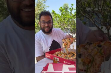 Best Gourmet pizza place in Chandigarh #pizza #streetfood #chandigarh