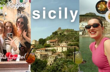 girls' trip to Sicily: pasta, aperol spritz & small Italian towns