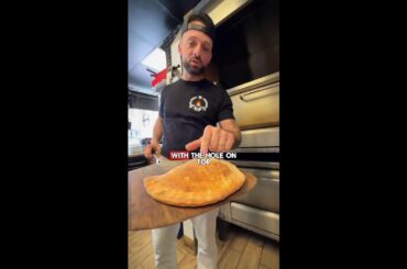 How to fold a calzone... #amanopizzanj #fyp #pizza #reels #shorts