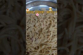 Hostel Recipe|| Spaghetti 🍝||Easy way in 10 mins||#recipe #hostellife #food #trending #trendingsong