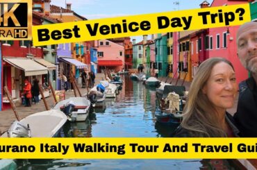 How to Visit Burano Italy from Venice (Cheap!)🇮🇹 | 4K Walking Tour + Travel Guide