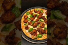 Chicken Pizza 🍕✨ #shorts #recipe #food #shortsfeed #cooking #viral #pizza #viralvideo #foodlover