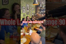 Whole Lamb Challenge #90 @GodaLondon 🔥❤️An unforgettable dining experience with your friends.