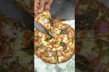 late night Zomato order pizza cloud kitchen 😋#food #video #pizza