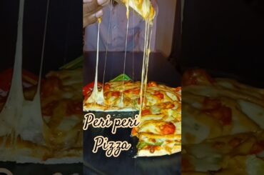 peri peri Pizza 😋 #cooking #food #recipe #shorts #ytshorts  #pizza #pizzalover #viral #trending