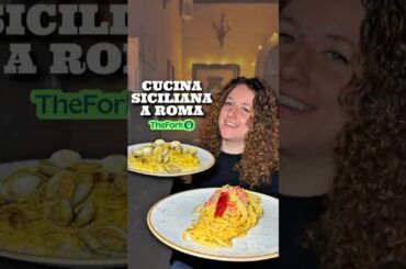 Cucina Siciliana nel cuore di Roma #adv #cibo #cucinaitaliana