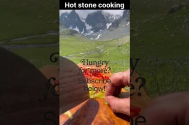 hot stone cooking 🥵 ❤‍🔥 #FoodRecipe #HungryBeast #EasyRecipes #ItalianCooking