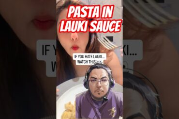 Pasta in Lauki Sauce! #shortsfeed #trendingreels #viralshorts #trendingshorts #ytshortsindia #viral