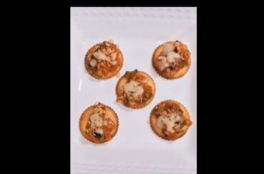Monaco Bites#monacobites#toppings#biscuitrecipes#chaat#pizzabites#homemade#easyrecipe#healthyfood#sr