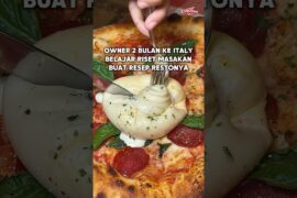 BOLAK-BALIK ITALY DEMI RISET RESEP RESTO PIZZA 🍕