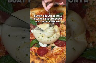 BOLAK-BALIK ITALY DEMI RISET RESEP RESTO PIZZA 🍕