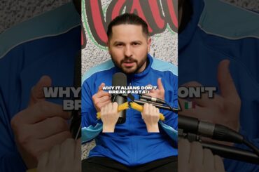 The reason Italians don’t break their pasta 🍝🇮🇹