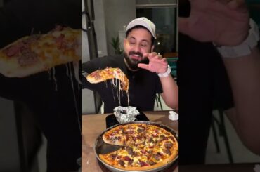 Beef bonanza Pizza Devour Lahore | #haseebee #beef #pizza #lahore #fastfood #recipies #tastypizza