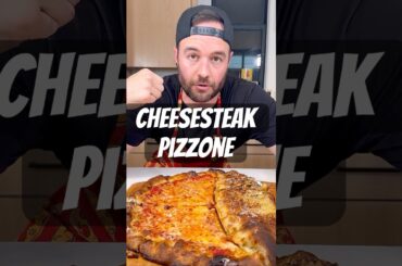 Cheesesteak Pizzone. A true masterpiece
