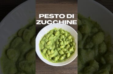 Ricetta pesto di zucchine #dietista #nutrizione #ricettefit #cucinaitaliana #pesto