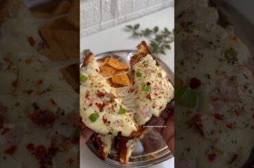 Double Cheese Pizza Sandwich 🥪 #humbiharsehain #viral