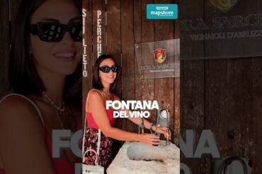 ITALY | FREE WINE FOUNTAIN | MAPSHORE HOLIDAYS