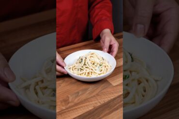 Pasta al limone e basil! @Lionfield #shorts #italianfood #pasta