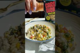 Street Corn Pasta Bake #recipe #easyrecipe #dinnerrecipe #kidrecipe