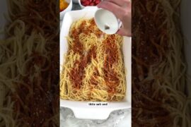 Spaghetti Pasta Salad #pastasalad #spaghettisalad #summerrecipes