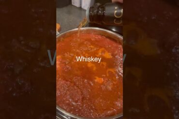 Whiskey In Red Sauce?
