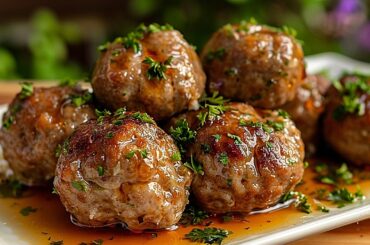 An Italian chef showed me how to make the most delicious meatballs! The family was thrilled.