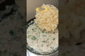 How to Make White Sauce Pasta | Simple & Creamy #pasta #shorts #recipe #viral #trending
