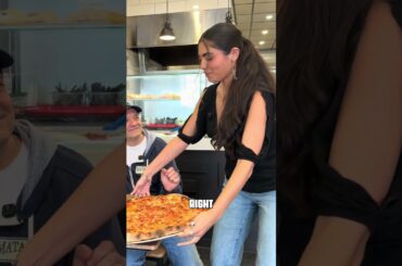 Ordered extra cheese, got extra robbed 👻🍕 #pizza #funnyshorts #italy  #shortsvideo