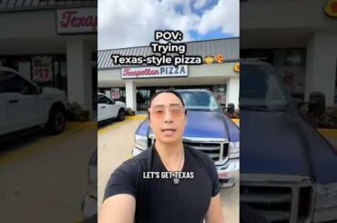 Texas style pizza? 🤠🍕