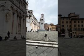 جولة سريعة و محطمة غذاء في مدينة Lucca ..من اجمل مدن 🇮🇹Toscana