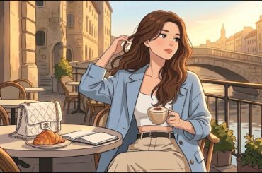 Italian Cozy Lifestyle | Rainy Café Date & Home Cooking (Relaxing ASMR)