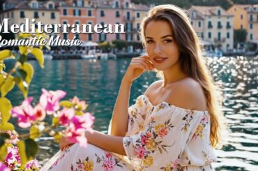 🇮🇹 Italian Vibes & Mediterranean Music 🎶 Relaxing Coastal Views, Timeless Beauty & Serene Waves 🌊🏛️