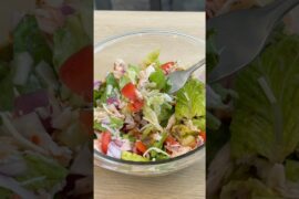 Easy chopped Italian sub bowl recipe 🔗 in my LTK & Amazon in bio