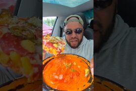 Jets pizza and butter chicken review #shorts
