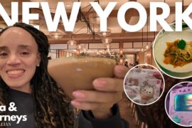 NYC Vlog Day 2: Surviving Winter in April & Seeking Italian Food at Osteria La Baia