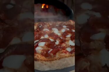 The backyard pizza oven that does it all 🔥 Bertello SimulFIRE 16" #pizza #shorts #recipe #food