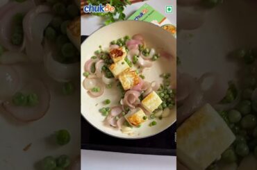 Matar Paneer Pasta Recipe | #chukdespices #chukdematarpaneermasala