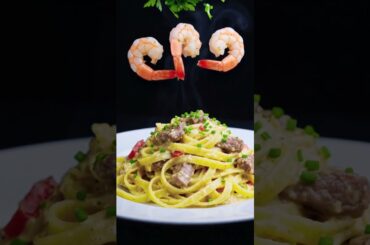 Pasta shrimps and parsley #food #entertainment #foodie #pasta #chef