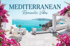 Italian Vibes & Mediterranean Music 🎶 | 2+ Hours of Scenic Coastal Italy & Sunset Lake Como Bliss 4K