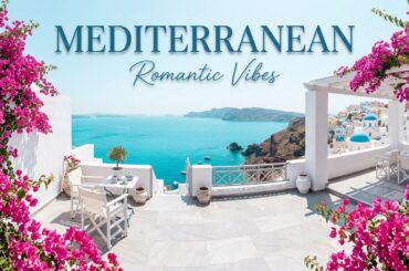 Italian Vibes & Mediterranean Music 🎶 | 2+ Hours of Scenic Coastal Italy & Sunset Lake Como Bliss 4K