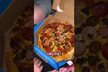 Pizza Guilt-Free 🍕#DominosPizza #Foodie #CheatMeal #GuiltFree #PizzaLover #FYP #Yum #treatyourself