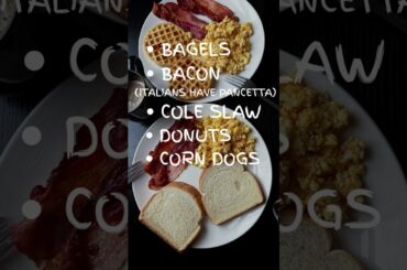 Foods That You Won’t Find in Italy. #italiaonline #italianforbeginners