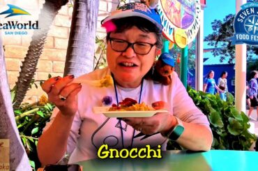 Gnocchi at Italy Booth: 2026 SeaWorld San Diego Seven Seas Food Festival