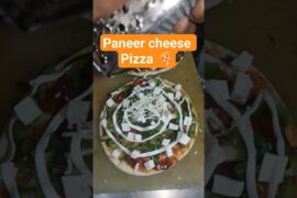PIZZA PANEER CHEESE #food #foodblogger #pizza #cooking #foodvlog #recipe #foodie #streetfood #short