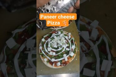PIZZA PANEER CHEESE #food #foodblogger #pizza #cooking #foodvlog #recipe #foodie #streetfood #short