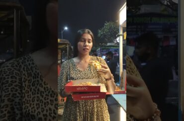 pizza challenge delhi university q🍕#food #streetfood #food #viral #shorts #pizza #ashortaday