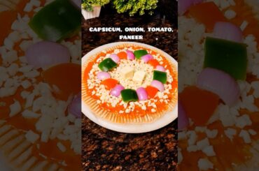 Instant Roti Pizza Recipe 😍 | Quick & Healthy Snack #roti #pizza #shorts #ytshorts #viralvideo #food