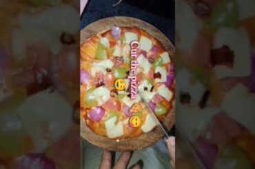 Cheesy, crispy, and made with love 🍕 Homemade Pizza Recipe in just a few steps  #cheesypizza